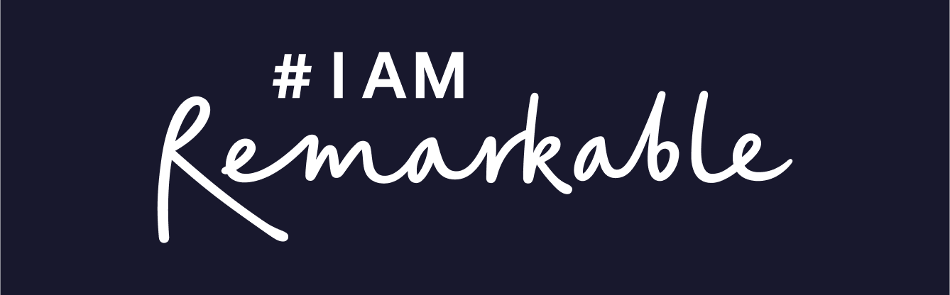 #IAmRemarkable workshop logo